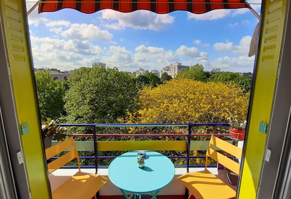 Canopee, Paisible, Chaleureux, Lumineux, Balcon París Exterior foto