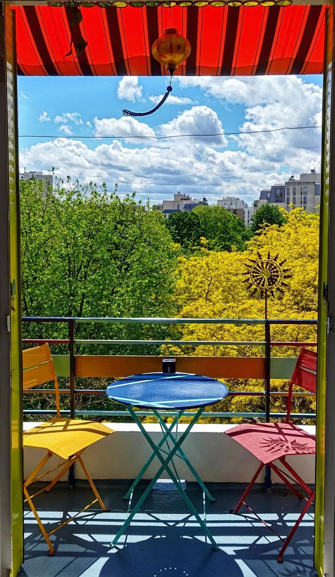 Canopee, Paisible, Chaleureux, Lumineux, Balcon París Exterior foto