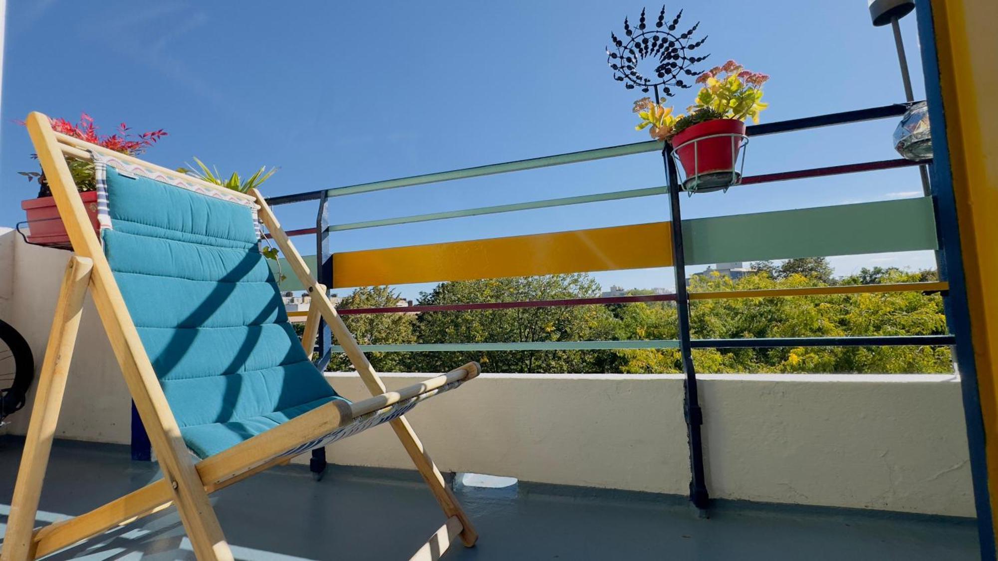 Canopee, Paisible, Chaleureux, Lumineux, Balcon París Exterior foto